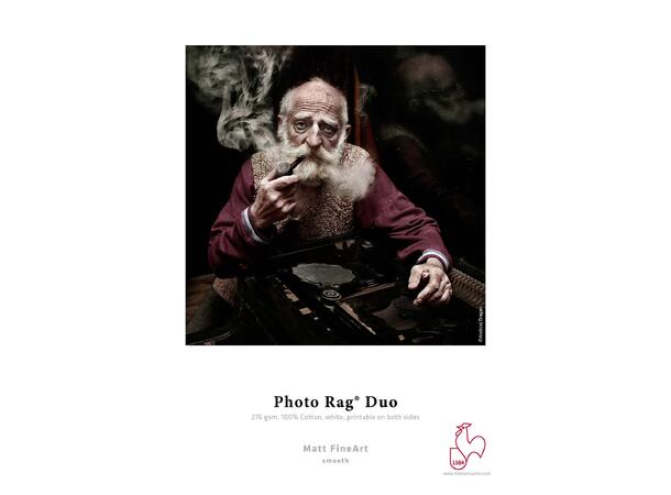 Hahnemühle Photo Rag Duo Content 276g 20 ark Photo Rag® Duo+22 skilleark 