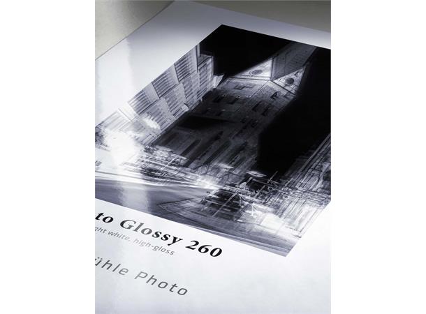 Hahnemühle Photo Glossy 260g PE-paper, high-gloss