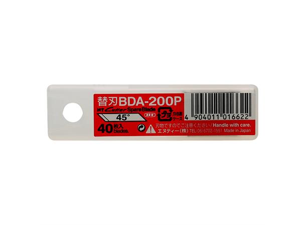 Knivblad NT Cutter BDA-200P Til XY kutter, 40 stk i plastboks 