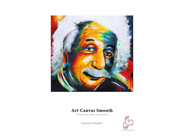 Hahnemühle Art Canvas Smooth 370g Poly-Cotton, natural white 
