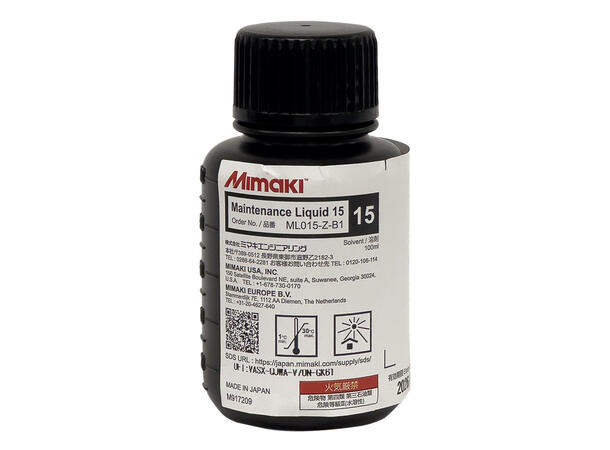 Mimaki Rensemiddel ML015-Z-B1 (SPC-0568) Maintenance Liquid 15 100ml Bottle 