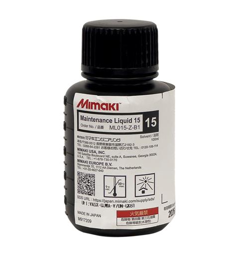 Mimaki Rensemiddel ML015-Z-B1 Maintenance Liquid 15 100ml Bottle