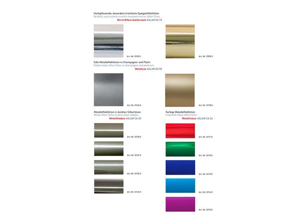 Aslan CA 24 MetalColour 140mic 