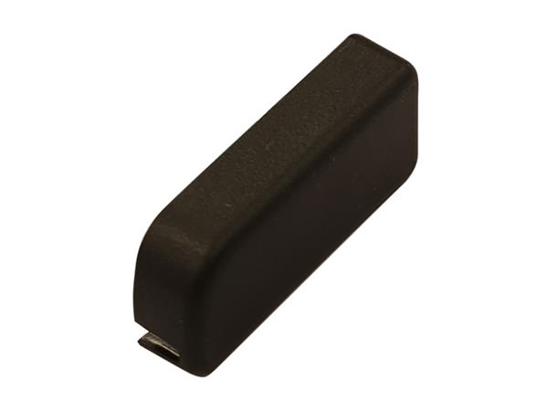 Roll Screen endestykke sort Standard, Deluxe 