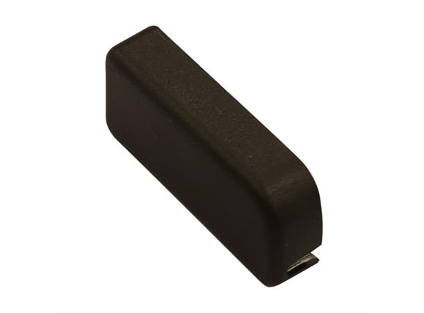 Roll Screen endestykke sort Standard, Deluxe 