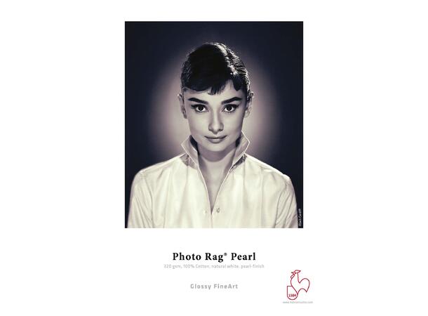 Hahnemühle Photo Rag Pearl 320g 100% Cotton, pearl-finish 