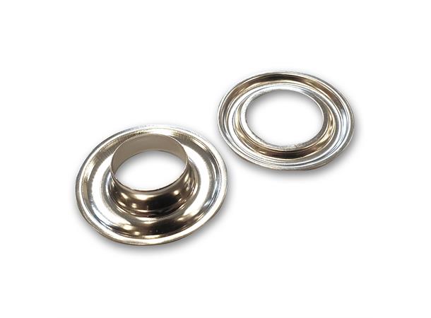Maljer selvstansende (500st hun&han) 11,6mm nikkel 