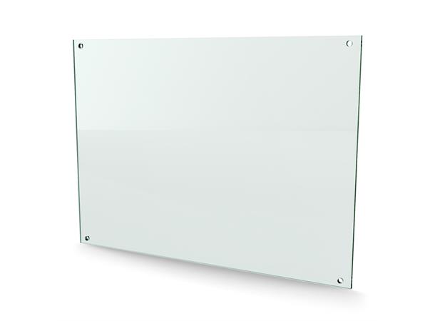 Herdet glass med hull, 8mm, flat 700x500, 4hull, 30/25, 11mm hull 