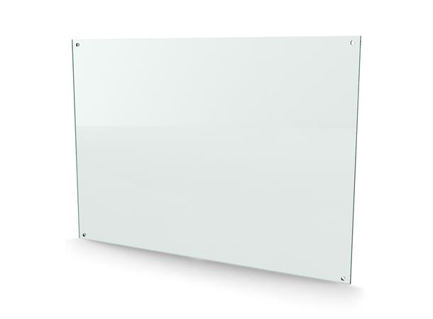 Herdet glass med hull, 8mm, flat 1000x700, 4hull, 30/25, 11mm hull 