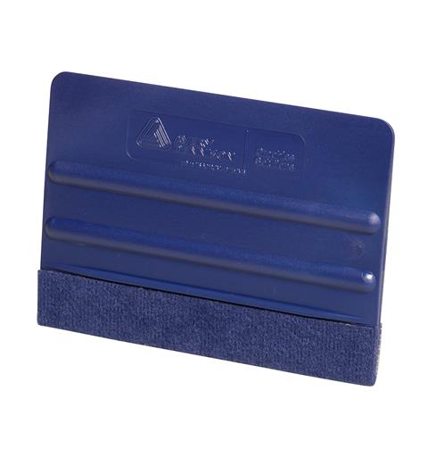 Avery blå skrape med filt 10 cm Medium