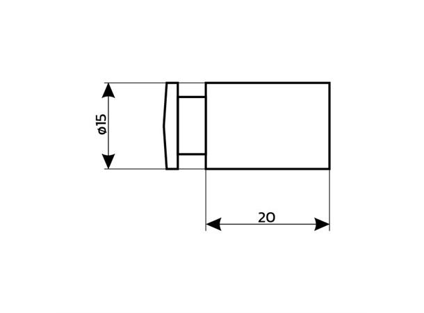 Citinox Plus Turin 20/2-17 Stainless Steel (4pk m/skruer) 