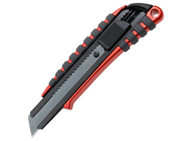 Kniv NT Cutter PMGL-EVO1R rød/sort 18 mm bredde på blad