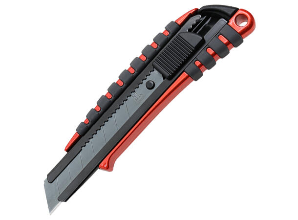 Kniv NT Cutter PMGL-EVO1R rød/sort 18mm bredde på blad 