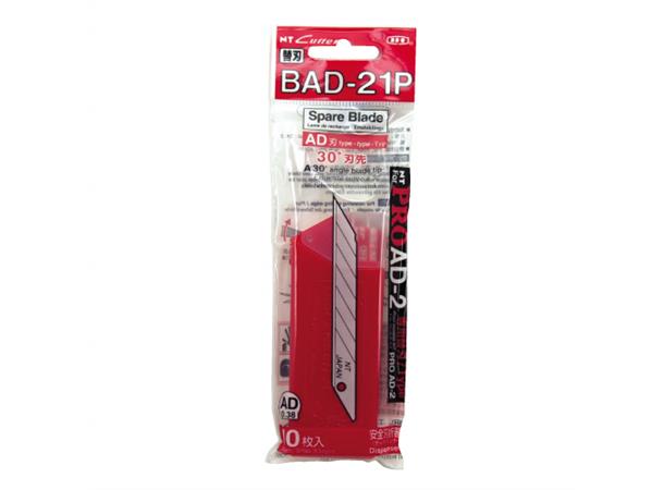 Knivblad NT Cutter BAD-21P, 10pk 9mm bredde på blad