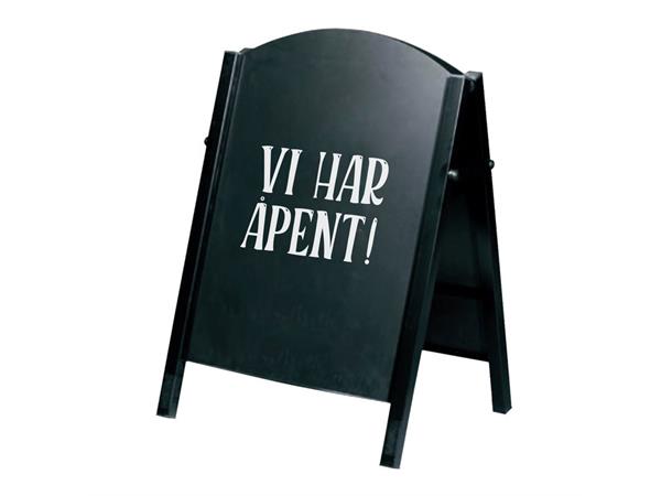 Chalk Board gatebukk 70x100cm 