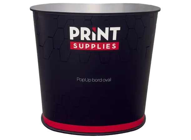 PopUp bord oval 50x85x90cm 
