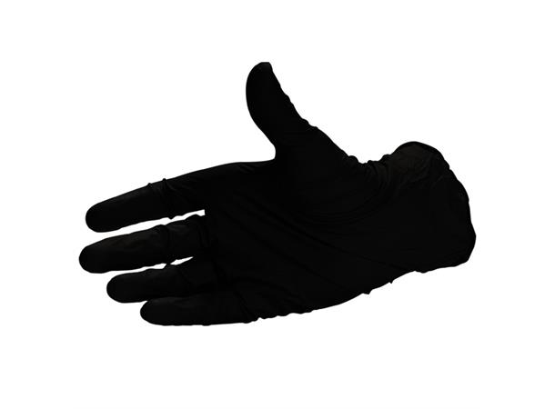 Nitril Hand Premium Black 60pk, Nitrilhanske engangs 