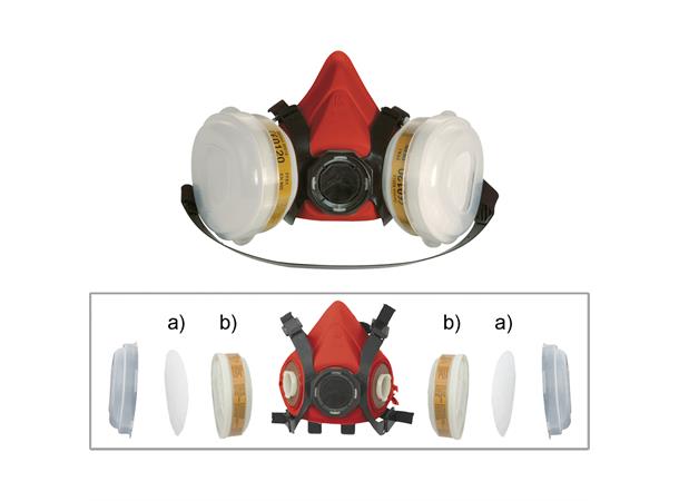 Star Mask Halvmaske til lakkering ol.