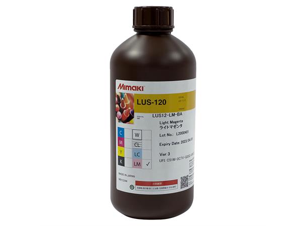 Mimaki LUS120 blekk, flaske 1000ml flaske 