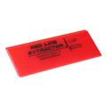 Fusion Tools Squeegee Blade Red 12,5 cm skrå/skrå