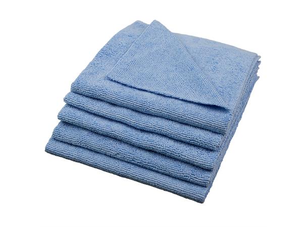 Micro Fiber Cloth Sky Blue 5 pk.Mikrofiberklut 40x40cm 