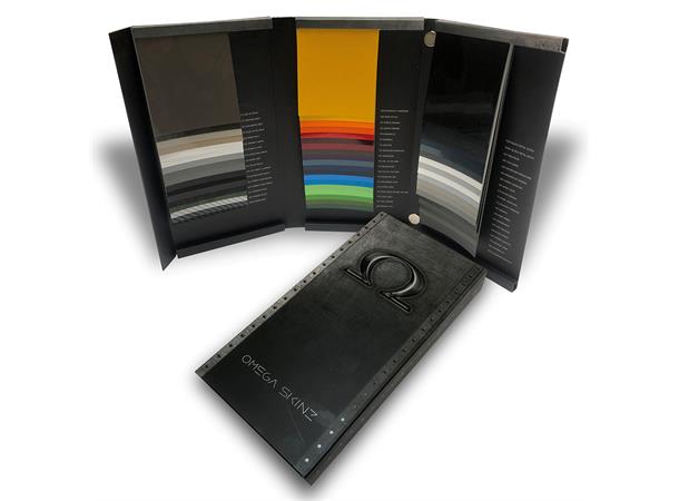 Omega Skinz Colour Book Fargekart
