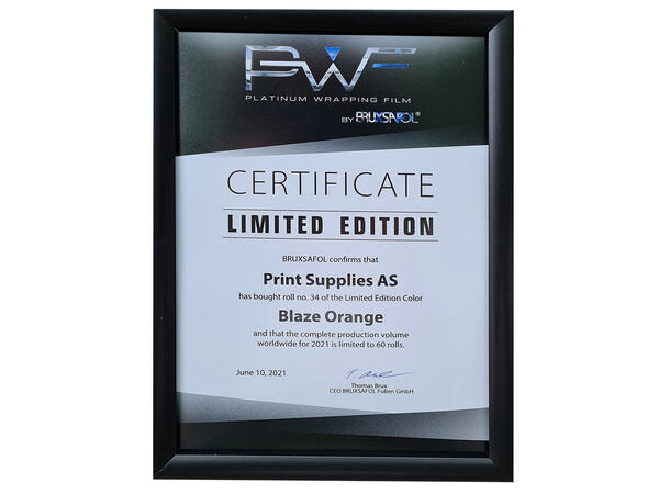 PWF Limited Edition CC4909 Perfect Peach 1,52x20m 