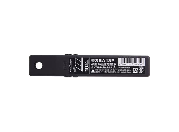 Knivblad NT Cutter BA13P sort, 10pk 9mm bredde på blad