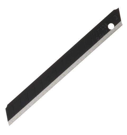 Knivblad NT Cutter BA-53P sort, 50pk 9mm bredde på blad