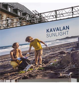 Kavalan Sunlight Light 230g PVC-fri støpt banner 0,914x50m