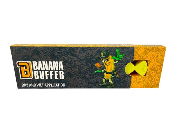 Monkey Strips Banana Buffers filt til 10cm skrape, 10pk 