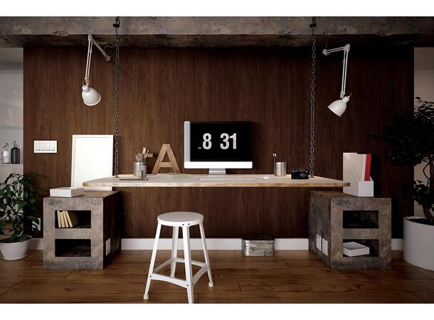 Cover Styl Wood B9  Roast Coffee  1,22x1m 