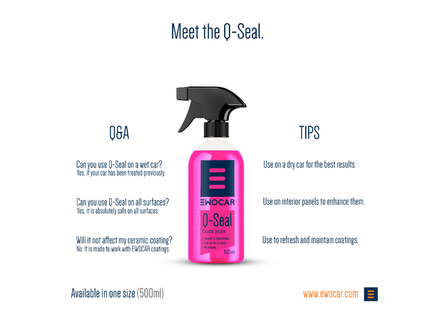 Ewocar Q-Seal Ceramic Detailer 500ml 