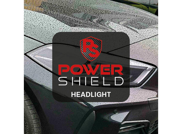 Powershield Headlight Smoke PPF Lyktefilm 