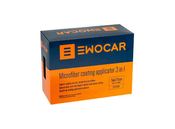 Ewocar Microfiber coating applicator 3-pakk 