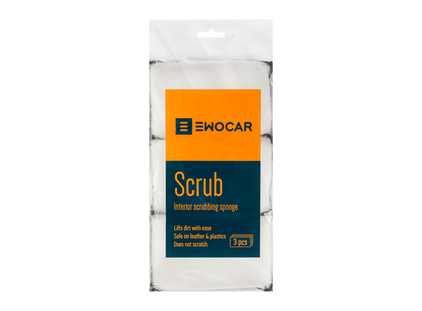 Ewocar Scrub Sponges 3-pakk 