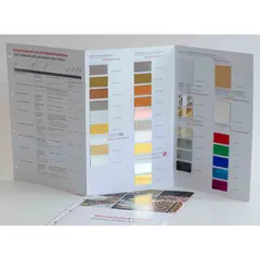 Aslan Fargekart Metalleffektfolier A4 35230