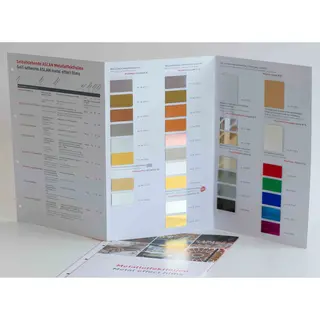 Aslan Fargekart Metalleffektfolier A4 35230