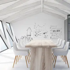 Aslan FF 490 FerroSoft Whiteboard 550mic 14012 white, matt 1,37x9m