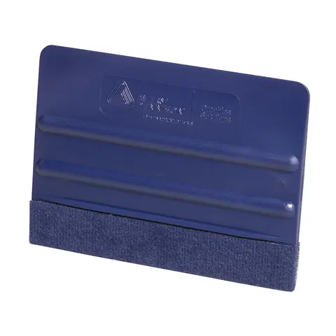 Avery blå skrape med filt 10 cm Medium