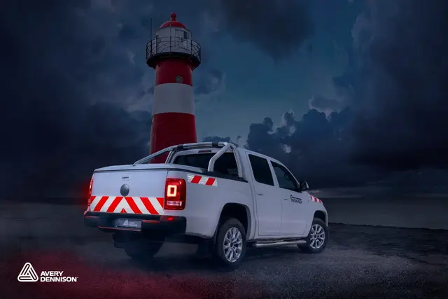 Avery Chevron Refleksfolie Prismerefleks 