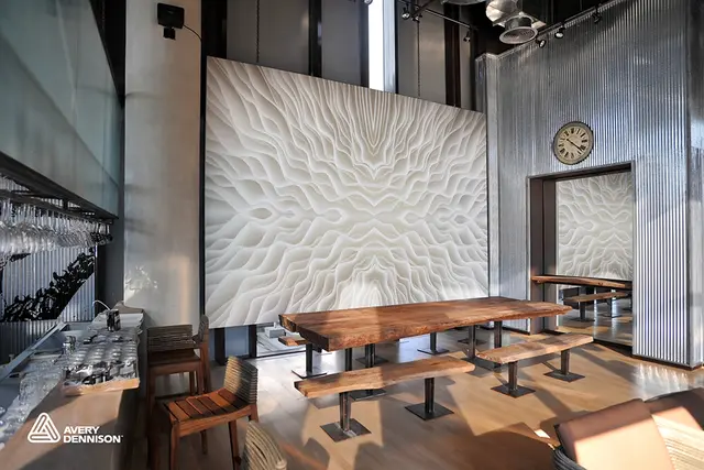 Avery 8726 Wall Film med struktur 