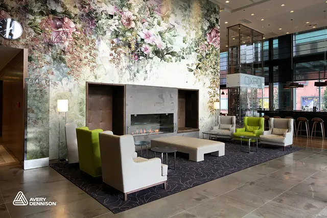 Avery 8726 Wall Film med struktur 