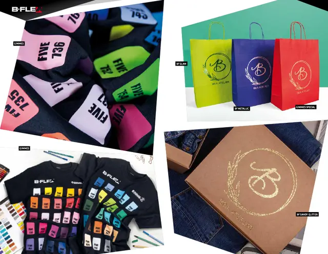 B-Flex Fargekart med prøver 2025 edition 