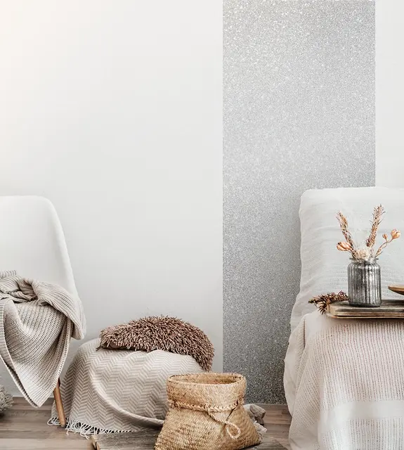 Cover Styl Glitter R7  Silver Disco  1,22x1m 