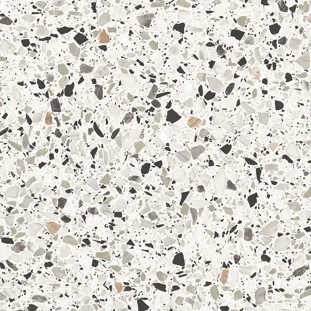 Cover Styl Stone NH43  Terrazzo Mixed Black  1,22x1m 