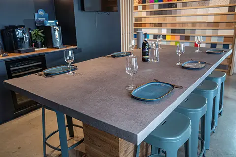 Cover Styl High-resistant Concrete HRU20 Cement dark  1,22x1m