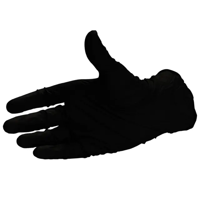 Nitril Hand Premium Black 60pk, Nitrilhanske engangs 
