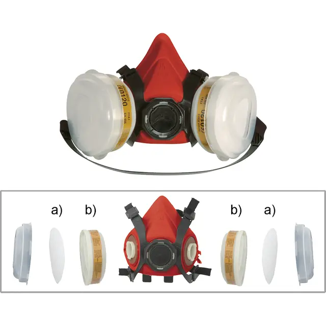 Star Mask Halvmaske til lakkering ol. 