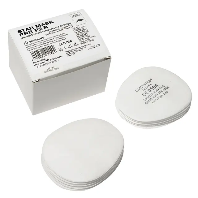 Star Mask Forfilter 10pk, P2 